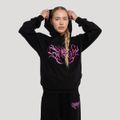 Dámska mikina Thorn Black - GymBeam, veľkosť M