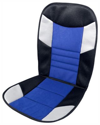 Poťah sedadla TETRIS čierno-modrý