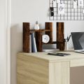 vidaXL Organizér na stôl, tmavý dub 34,5x15,5x35,5cm, kompozitné drevo