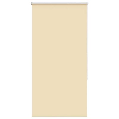 vidaXL Roleta Zatemnenie Béžová 85x175 cm Šírka látky 80,7cm Polyester