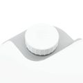 vidaXL Kempingové WC Šedý a biely 41,5 x 36,5 x 30 cm Polyetylén