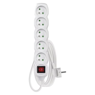 Emos predĺžka 5Z 3M s vyp. 1,5mm