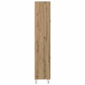 vidaXL Highboard Remeselný dub 69,5 x 34 x 90 cm Kompozitné drevo