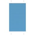 vidaXL Plisovaná roleta modrá 80x150 cm, šírka látky 79,4 cm, polyester