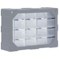 vidaXL Organizér so 16 strednými zásuvkami 52x16x37 cm