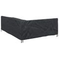 vidaXL Obal na nábytok 260 x 210 x 80 cm 210D Oxford tkanina Tvar L