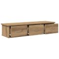 vidaXL nástenná skriňa Artisian Dub 88x26x18,5 cm Konštrukčné drevo