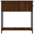 vidaXL Nočný stolík hnedý dub 30x60x60 cm kompozitné drevo