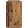 vidaXL Servírovacia skriňa Staré drevo 120 x 41 x 75 cm