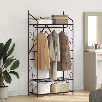 vidaXL Otvorená skriňa Jednofarebný 78 x 36 x 158 cm