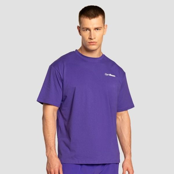 Tričko Oversized Limitless Royal - GymBeam, veľkosť XL