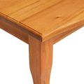 vidaXL Skladacie bočné stoly 3 ks Prírodná 60 x 45 x 60,5 cm