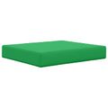 vidaXL Vankúš na vonkajšiu pohovku Polyester Zelená 60 x 50,5 cm
