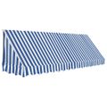 vidaXL Bistro markíza modro-biela 350x120 cm
