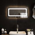 vidaXL LED kúpeľňové zrkadlo 60x30 cm