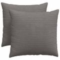 vidaXL Vankúše na pohovku 2 pcs Svetlosivá 50 x 50 cm