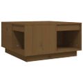 vidaXL Konferenčný stolík medovo-hnedý 60x61x32,5 cm borovicový masív