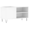 vidaXL Skrinka na platne biela 85x38x48 cm kompozitné drevo
