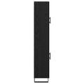 vidaXL Highboard 2 ks Čierny dub 69,5 x 34 x 180 cm Kompozitné drevo