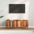 vidaXL TV skrinka 110x30x40 cm, recyklovaný masív