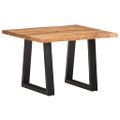 vidaXL Konferenčný stolík, nepravidelné hrany 60x60x40 cm, akácia