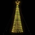 vidaXL LED vianočný stromček 275 LED teplá biela 180 cm