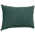 vidaXL Vankúše na pohovku 2 pcs Tmavozelená 60 x 40 cm