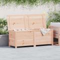 vidaXL Vonkajší box na vankúše 150x50x56 cm masívne jedľové drevo