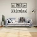 vidaXL Koberec HUARTE s krátkym vlakom umývateľný krémový 140x200 cm