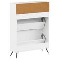 vidaXL Skriňa na topánky BREDA 78 x 24 x 103 cm Kompozitné drevo