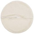 vidaXL Poťah na podložku 2 pcs HEERLEN Krémová Ø 60 cm Bouclé
