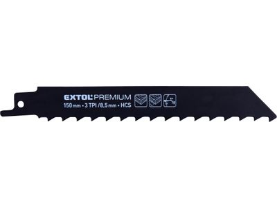 Plátky do pily ocasky 3ks, 150x19x1,2mm, HCS EXTOL-PREMIUM