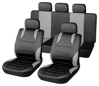 Pouhá sediel sada 9 ks SPORT šedé AIRBAG