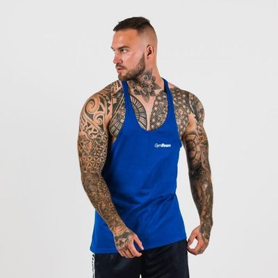 Tielko Stringer Dark Blue - GymBeam, veľkosť S