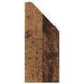 vidaXL Detský regál Staré drevo 60 x 29,5 x 69 cm Kompozitné drevo