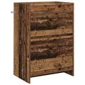 vidaXL Skriňa pod umývadlo do kúpeľne Staré drevo 56 x 37,5 x 81 cm