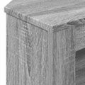 vidaXL RohováTVskriňa 102 x 40,5 x 45 cm Sivý Sonoma Kompozitné drevo