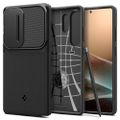 Puzdro Spigen Optik Armor pre Samsung Galaxy S25 Ultra Čierna