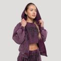 Dámska mikina Abyss Raisin - GymBeam, veľkosť XS