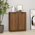 vidaXL Komoda hnedý dub 60x30x70 cm spracované drevo