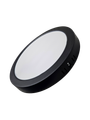 Q-56M LED panel 24W 2640lm 4000K černý - kruhový přisazený Qtec