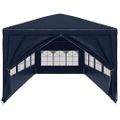 vidaXL Záhradný stan 3x12 m, modrý