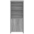 vidaXL Vysoké skrinky Sivý Sonoma 79 x 36 x 200 cm Kompozitné drevo
