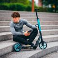 Kolobežka NILS Extreme HM124T s kotúčovou brzdou tyrkysová