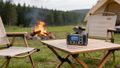 Rádio KRUGER & MATZ KM0838 SOS FM/ AM, powerbanka 10000mAh, svietidlo, solár, dynamo