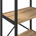 vidaXL Regál na knihy 3 úrovní 56 x 34 x 96 cm Kompozitné drevo