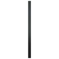 vidaXL Nástenné zrkadlo čierne 60 cm