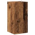 vidaXL Rohová skrinka Old Wood 33x33x67 cm Engineered Wood
