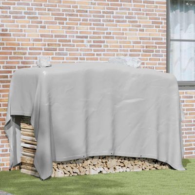 vidaXL Celta 650 g/m², 3x3 m, sivá