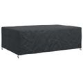 vidaXL Obal na nábytok Jednofarebný Čierna 300 x 200 x 90 cm 210D